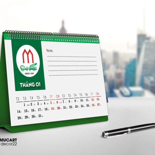 In Lịch Tết Để Bàn Đẹp – Thiết Kế Theo Yêu Cầu, Giá Tốt