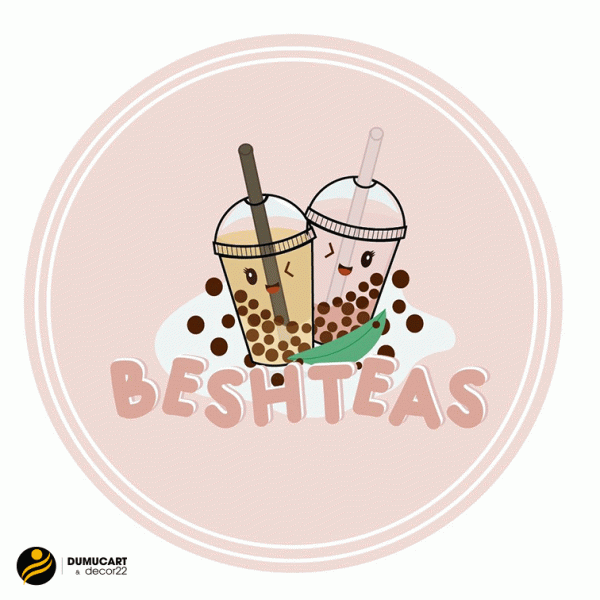 99+ mẫu logo trà sữa cute, đẹp, độc lạ & cách thiết kế