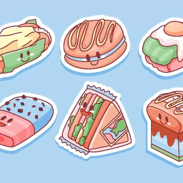 299+ Mẫu Sticker Đồ Ăn Vặt Cute, Ngon Miệng Và Bắt Mắt