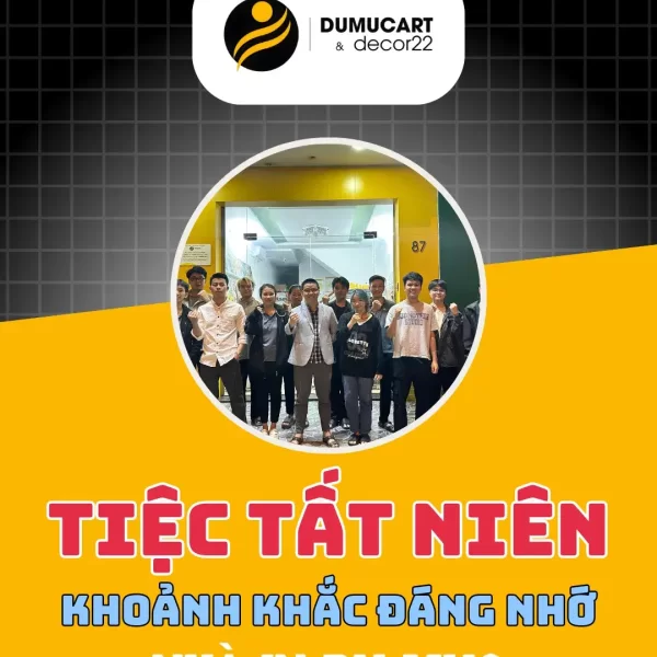 Tiệc Tất Niên Đáng Nhớ Của Nhà In Du Mục Art – Hành Trình Của In Du Mục Art
