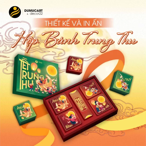 In Hộp Bánh Trung Thu Đẹp, Cao Cấp – Giá Tốt Tại Đà Nẵng