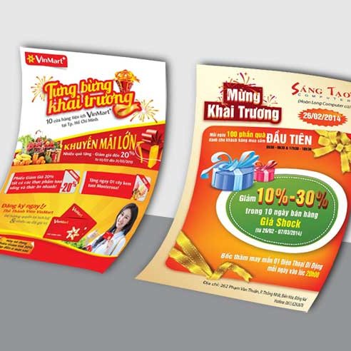Tờ rơi khuyến mãi