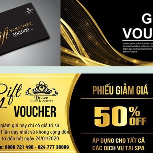 Voucher ép kim